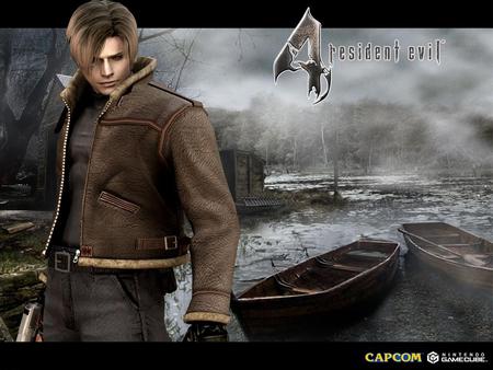 Leon Scott Kennedy - resident evil, gun, leon scott kennedy, style, capcom, biohazard, hero, video game, jacket, adventure, hair style, action, leon kennedy, leon, resident evil 4