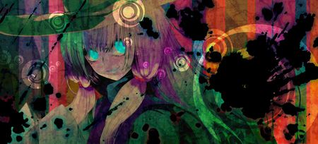 Moriya Suwako - abstract, game, anime, touhou, moriya suwako, girl