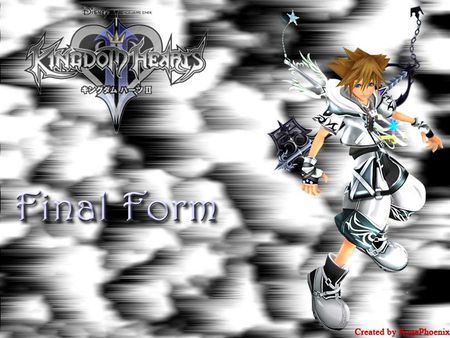 kingdom hearts sora - kingdom, final form, sora, hearts