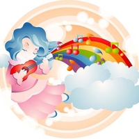 Girl playing guitar