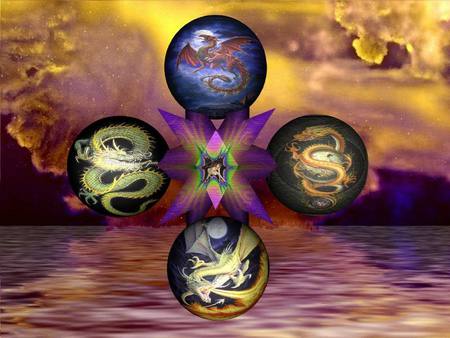 DRAGON BALLS - balls, water, dragons, float