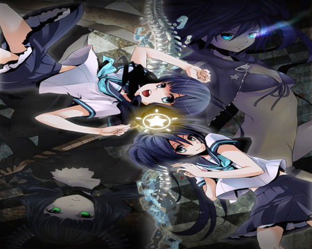 Black Rock Shooter - dream, female, black rock shooter, class