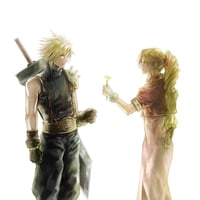 Cloud & Aerith