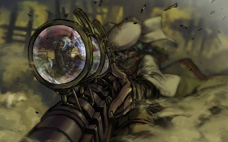 sniper - gun, sniper, wepon, anime, steampunksniper