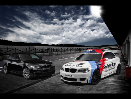 BMW 1 Series M Coupe MotoGP Safety Car - safety car, motogp, 2011, 1 series, bmw