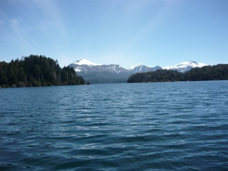 Lake in Bariloche Argentina - lake, forest, mountain, beautifull