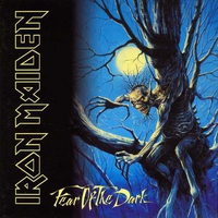 night,dark,IRON MAIDEN,fearof the dark,eddie,moon,blue,black three,yellow