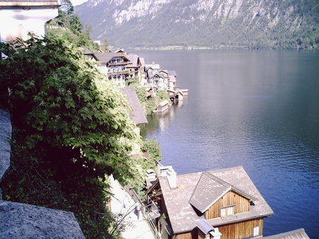 Halstat Austria - village, lake, austria, halstat