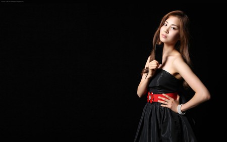 Seohyun SNSD - girls, pretty, black, beautiful, girl, generation, asian, korean