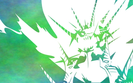 The Green Vortex - dayaka, yoko, anime, gimmy, simon, darry, viral, mecha, lerron, tengen toppa gurren lagann