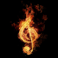 Fiery Music Symbol