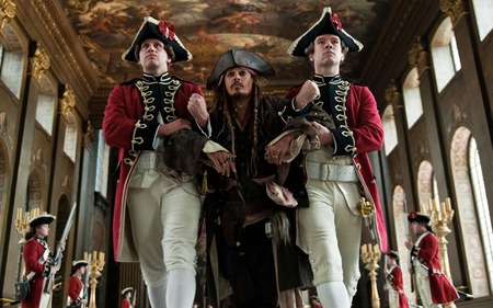 PIRATES OF THE CARIBBEAN - pirates, johnny, movie, 2011