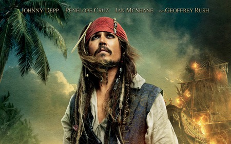 PIRATES OF THE CARIBBEAN - depp, johnny, movie, 2011