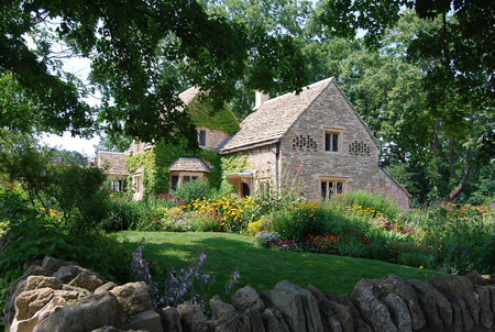 True English - cottage, flowers, garden, beautiful