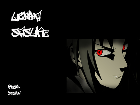 dark sasuke - eyes, design, sasuke, uchiha, sharingan, mesy, dark, naruto, shipuuden, anime, manga