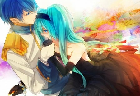 i love u too mutch - cinderillion, kaito, miku, long, my love, last forever