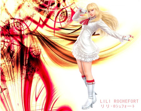 lili rochefort - lili rochefort, tekken, video games, sexy