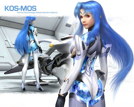 3D Kos-Mos - xenosaga, cg, cyber, kos mos, 3d, sexy