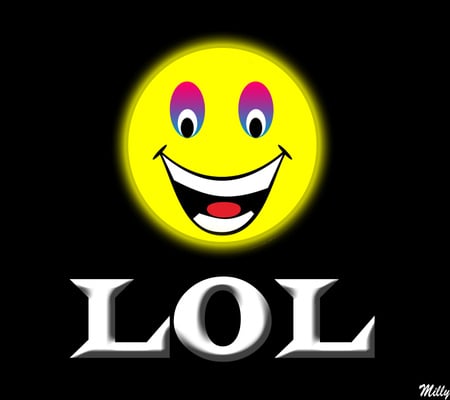 LOL !! - smile, funny, joke, happy, laugh