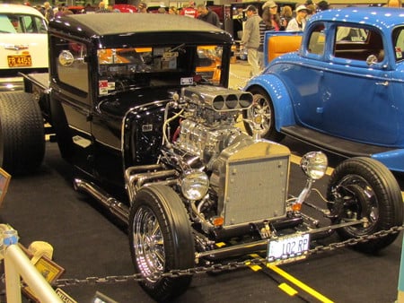 1930 Ford Model A truck - show car, custom, hot rod, truck, ford, model a