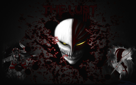 The Lust - mask, bleach, dark, ichigo, lust, blood, hollow