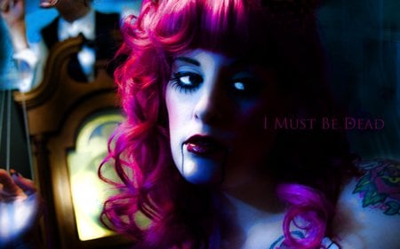 The Puppet Master - alone, lonely, make up, girl, sad, hair, emo