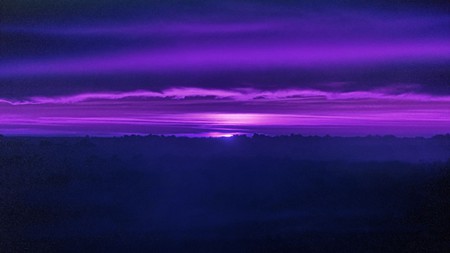 CHINA MOON - clouds, sunset, purple, pink, sky