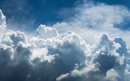 Gorgeous Sky - white, nature, sky, beautiful, blue, clouds