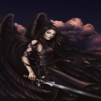 DARK ANGEL BLACK WINGS