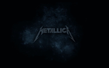 Metallica - metallica, black, blue, rock, band, heavy metal, dark