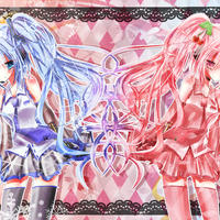 Yuki Miku & Sakura Miku