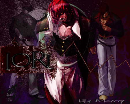 Orochi Iori from The King of Fighters - Game Art Gallery