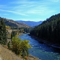 Snake River & Mountains