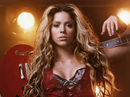 Shakira - beauty, shakira, sexy, hot, sensual, singer, blonde