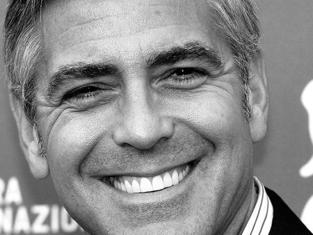 George Clooney - male, great sexy man, actor, smile, eyes, hair