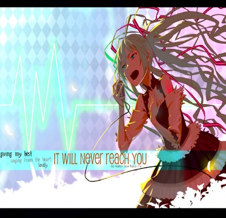 melody and love is war - reach u in time, dont, heart, songs, sad, miku, sing