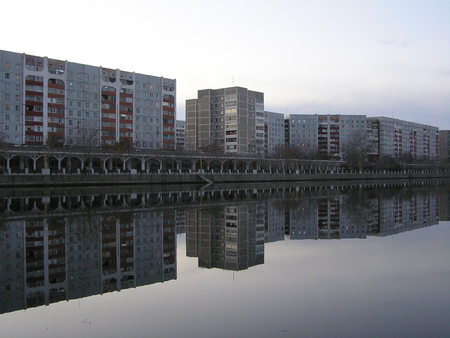 Energodar embankment - embankment, canal, ukraine, energodar