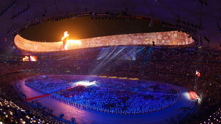 Stadium - amazing, modern, cool, architecture, stadium, lights