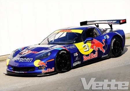 Delahaye Racing - z06, red bull, blue, vette, gm