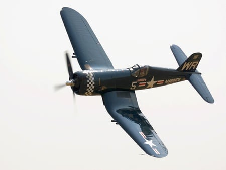 F4F Corsair in Flight - ww2, f4f, military, navy, corsair, wwii, vought