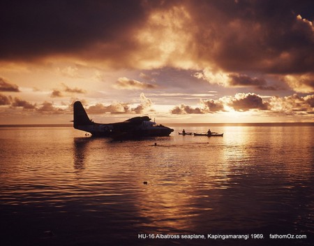 Albatross with a View - guard, plane, albatross, engine, grumman, boat, private, twin