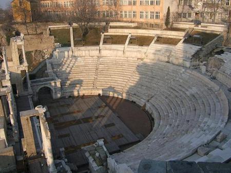 Amphiteatre in Plovdiv - stairs, ancient, photography, historical, monument, bulgaria, architecture, photo, monuments, old, history