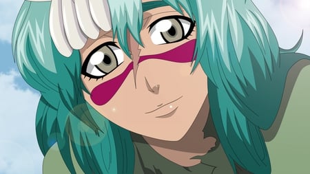 Nel tu - beauty, sexy, mask, hot, bleach, aqua hair, anime girl, cool, pretty, nel, espada, beautiful, neliel, cute