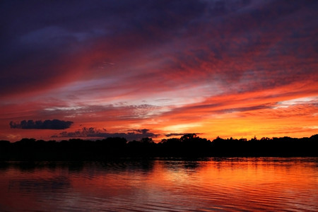 Colors of night - nature, colors, sky, sea