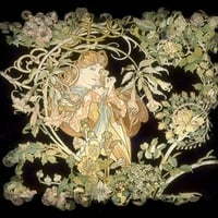 Art Nouveau Lady F5