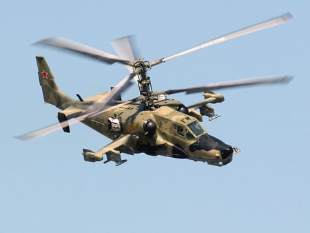 Warfare helicopter