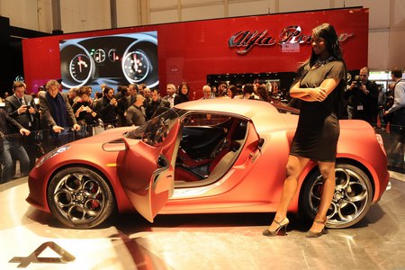 Alfa Romeo 4C Concept - alfa, 4c, concept, romeo