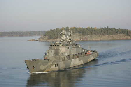 Minelayer Pohjanmaa - pohjanmaa, finnish, mine, ship