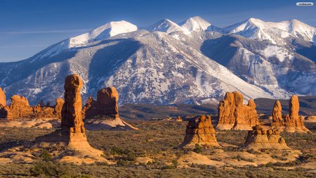 Wild - landscape, isolated, ice capped, mountains