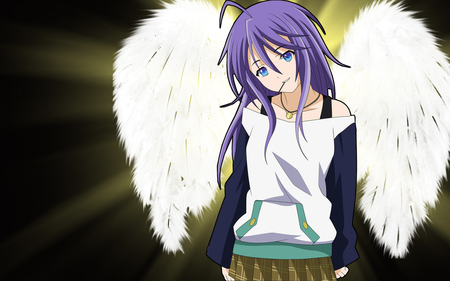 Anime angel Mizore - mizore, cute, girl, angel